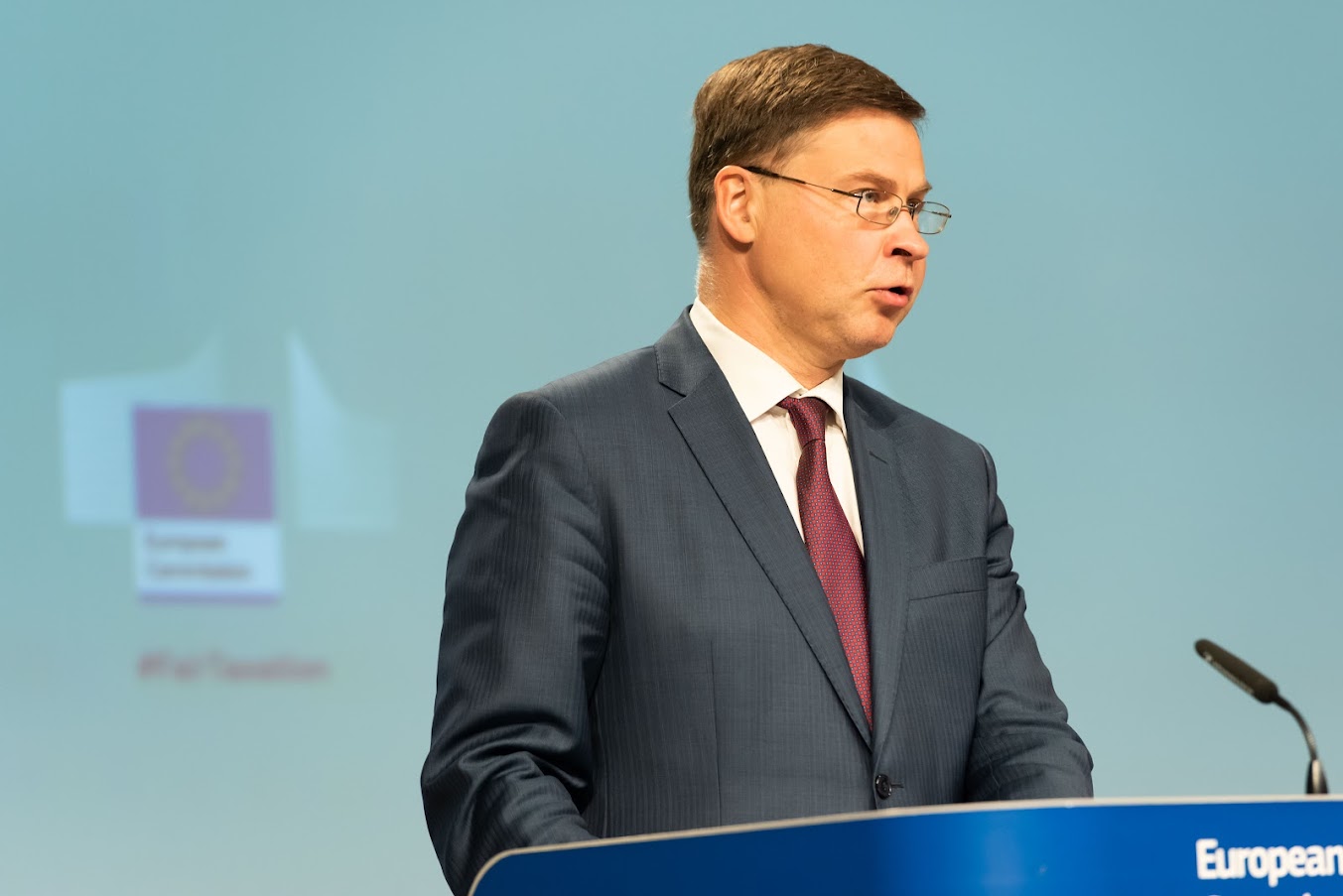 Valdis Dombrovskis -  Copyright: European Union, 2020 - Photographer: Aurore Martignoni