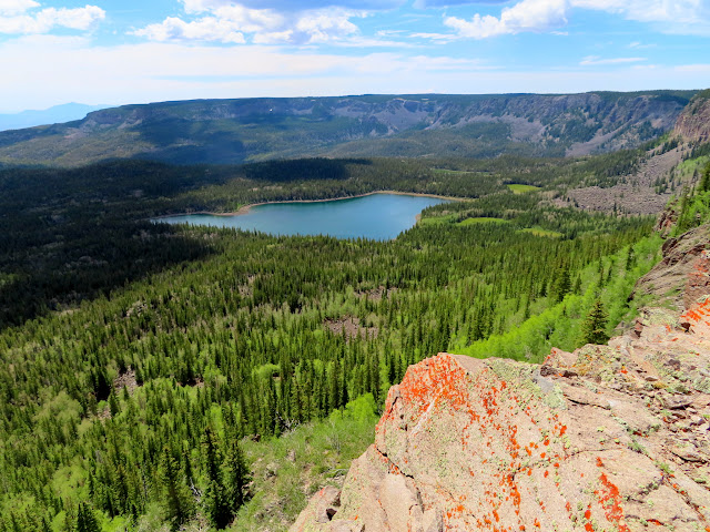 Blind Lake viewed from Donkey Point