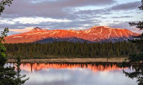 Tonglen Lake Alpenglow