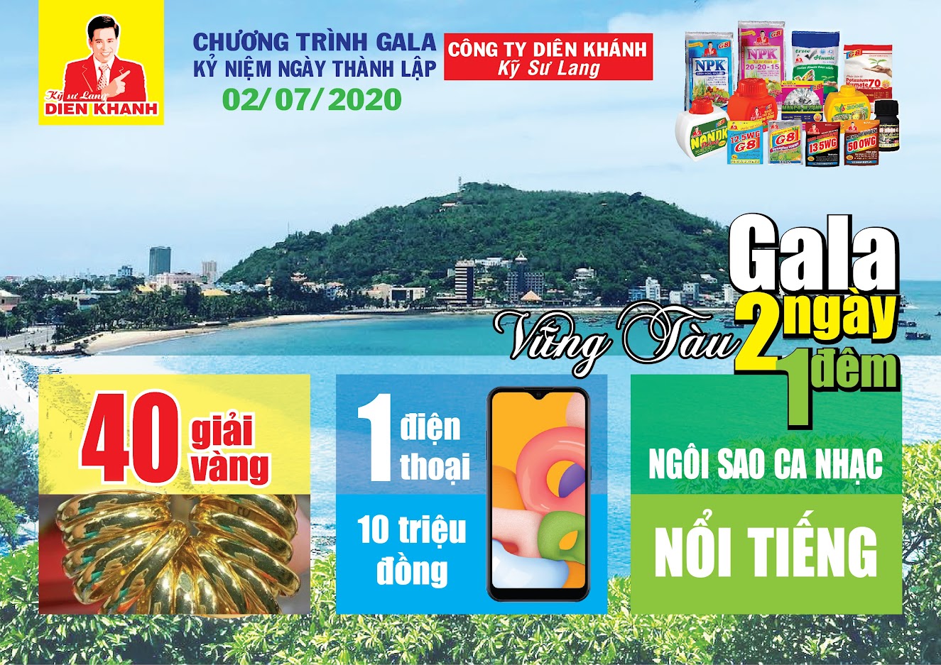 CÔNG TY DIÊN KHÁNH TỔ CHỨC GALA ĐẶC BIỆT KỶ NIỆM NGÀY THÀNH LẬP CÔNG TY TẠI VŨNG TÀU