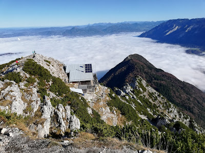 Reichenhaller Haus from Hochstaufen