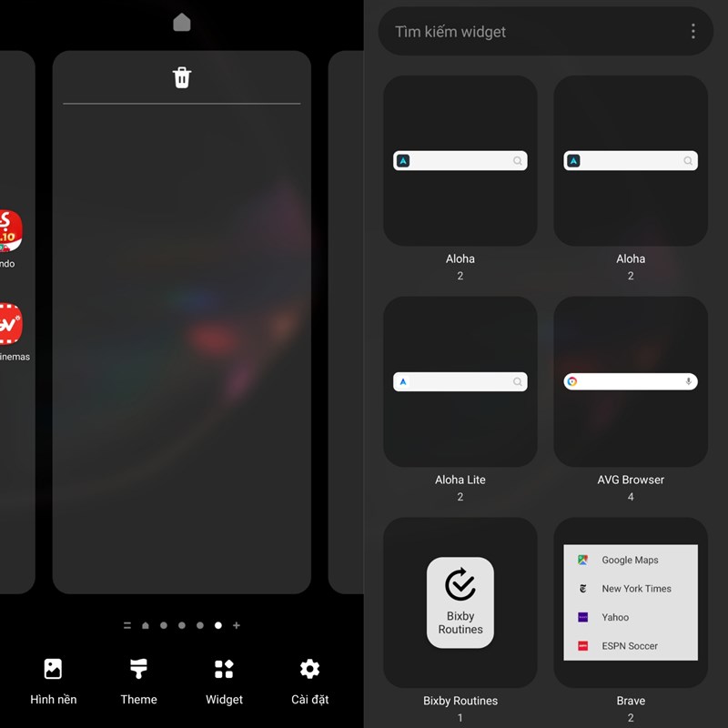 Cách tạo màn hình Home Screen ĐỘC LẠ bằng app Widget