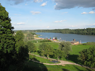 Viljandi järv lossimäelt