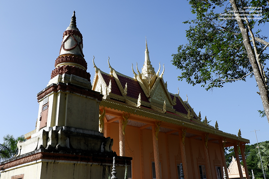 Nét đẹp giản dị của chùa Đay Chxơ Khmau (chùa Xa Mau) ở Sóc Trăng