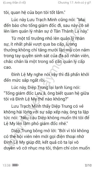 Long Thần Ở Rể - Chương 17