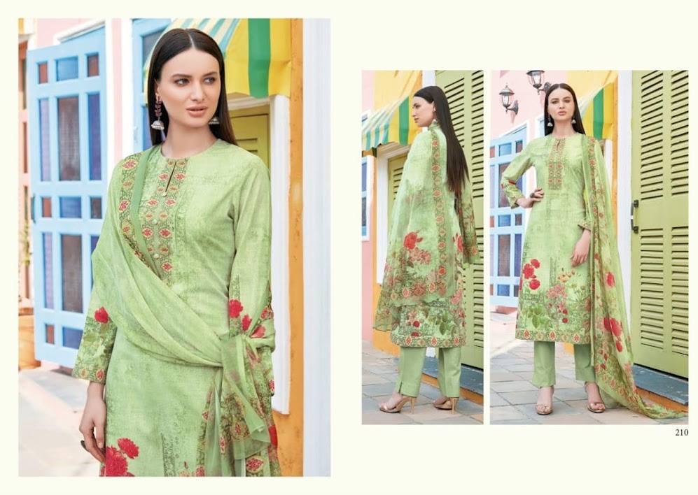 Buy Orchid Embroidery Cotton Casual Wear Pant Style Ladies S