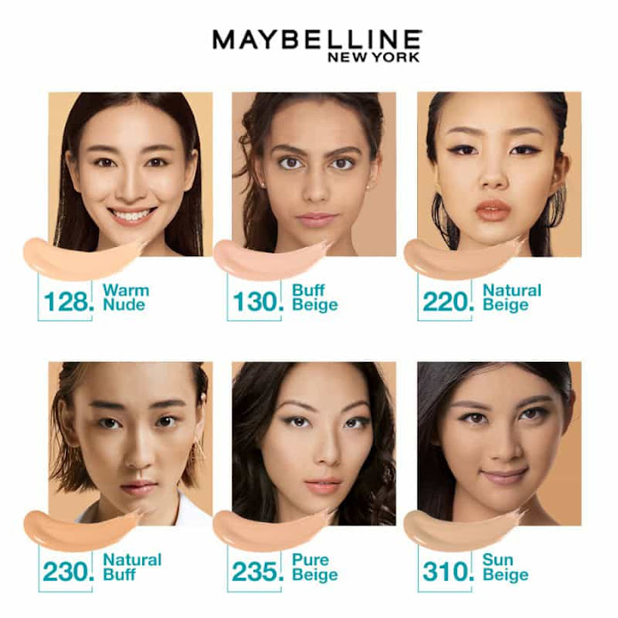 Cách chọn màu Kem nền Maybelline fit me phù hợp với làn da của bạn