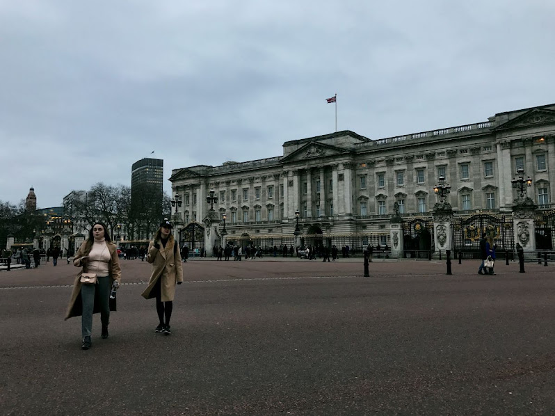 Στα Ανάκτορα του Buckingham λονδίνο χιμώνας