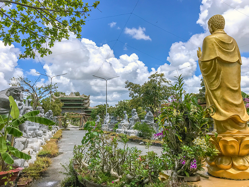 Du lịch tâm linh Tây Ninh: đẹp mắt chùa Thiền Lâm (chùa Gò Kén)