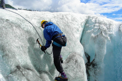 Root Glacier Ice Climbing