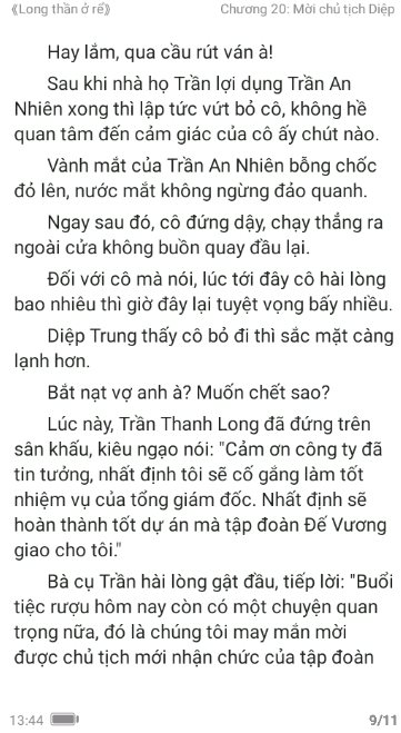 Long Thần Ở Rể - Chương 20