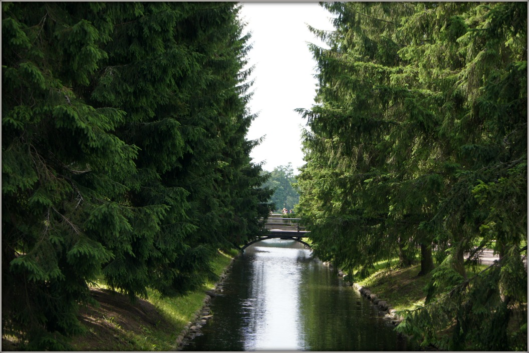 На белые ночи в Петербург (Царское село, Петергоф) через Печоры и Псков. Фотозарисовки из прошлого.