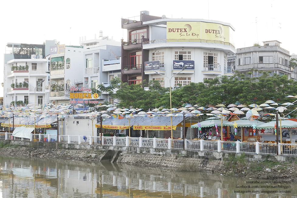 Sớm mai thanh vắng ở thành phố Long Xuyên