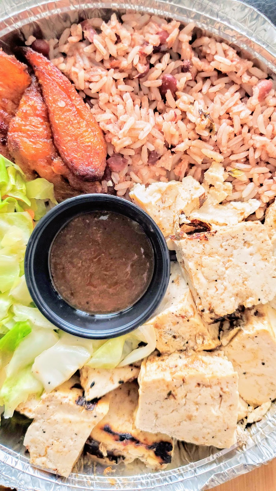 Yaad Style Jamaican Cuisine, Jerk Tofu