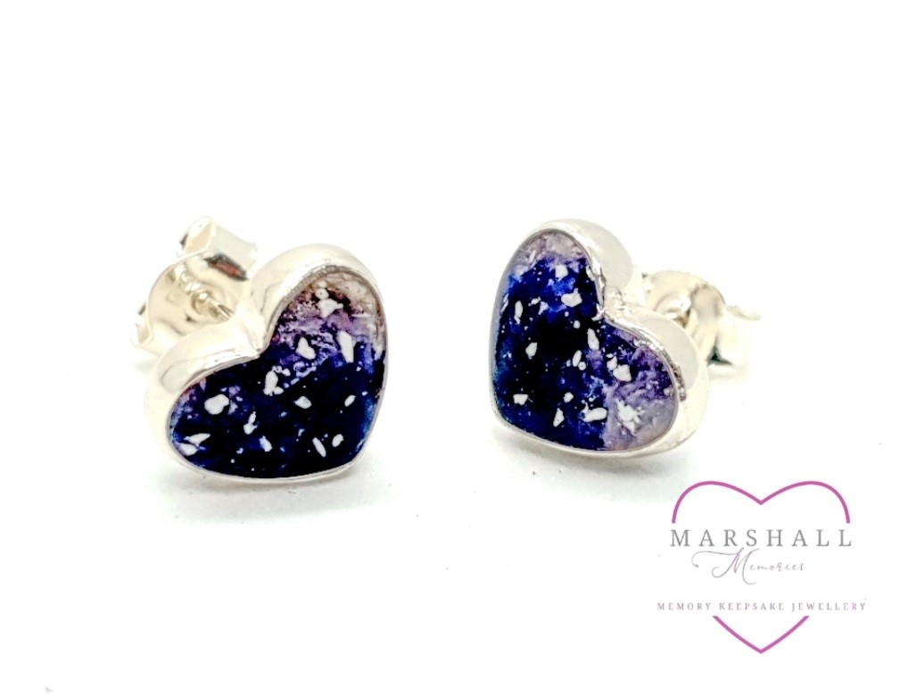 A memory keepsake earrings from Marshall Memories