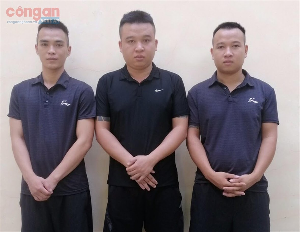 3 đối tượng bị bắt giữ