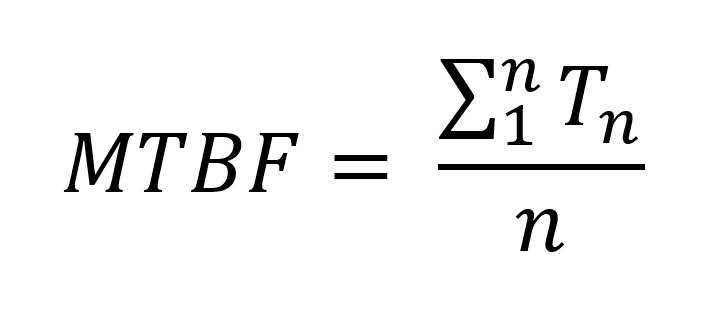 MTBF的公式