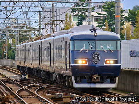 JR西日本　117系「WEST EXPRESS 銀河」　出雲市駅にて