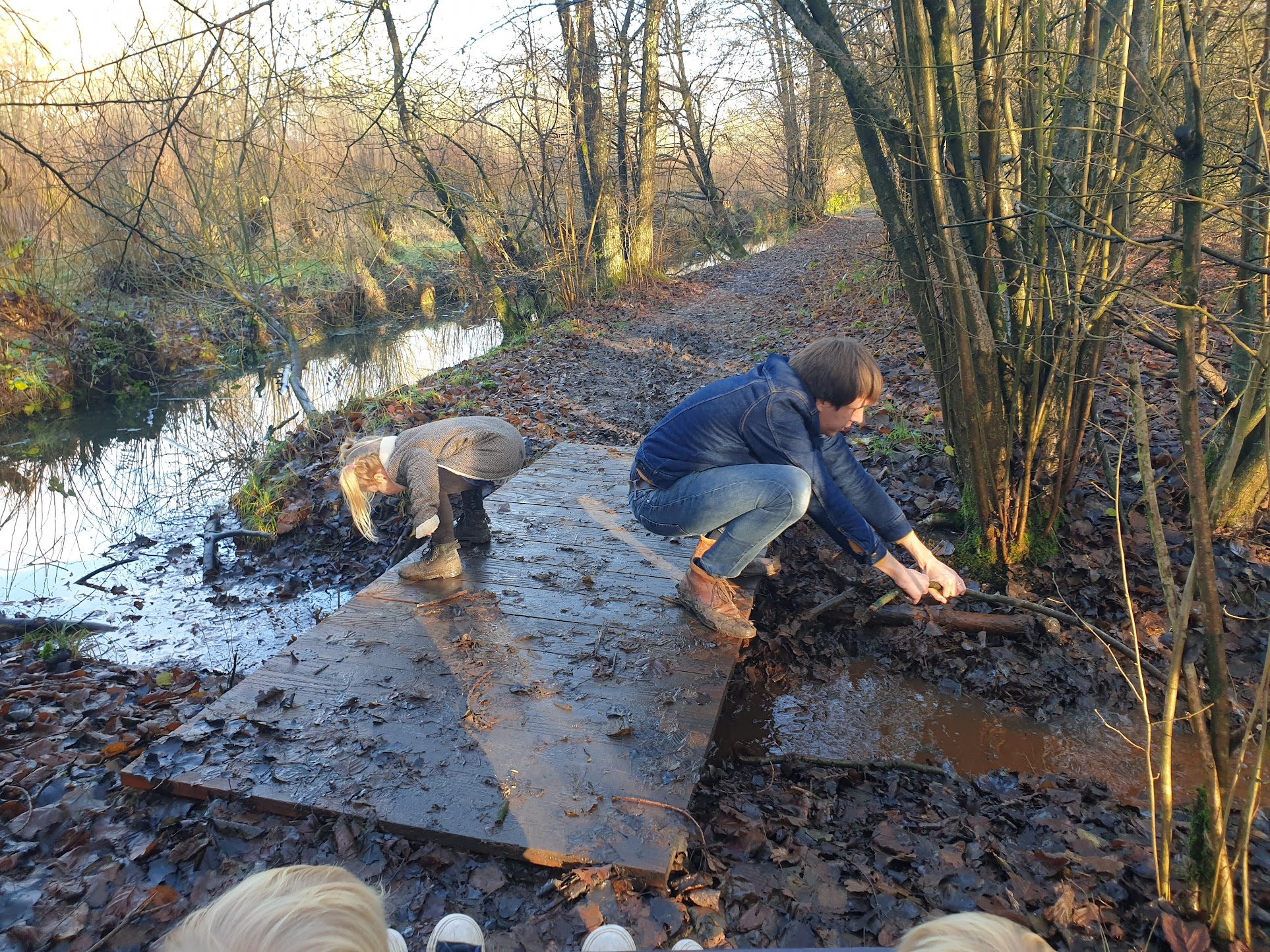 Blubber wandeling bij Polder Bolgerijen