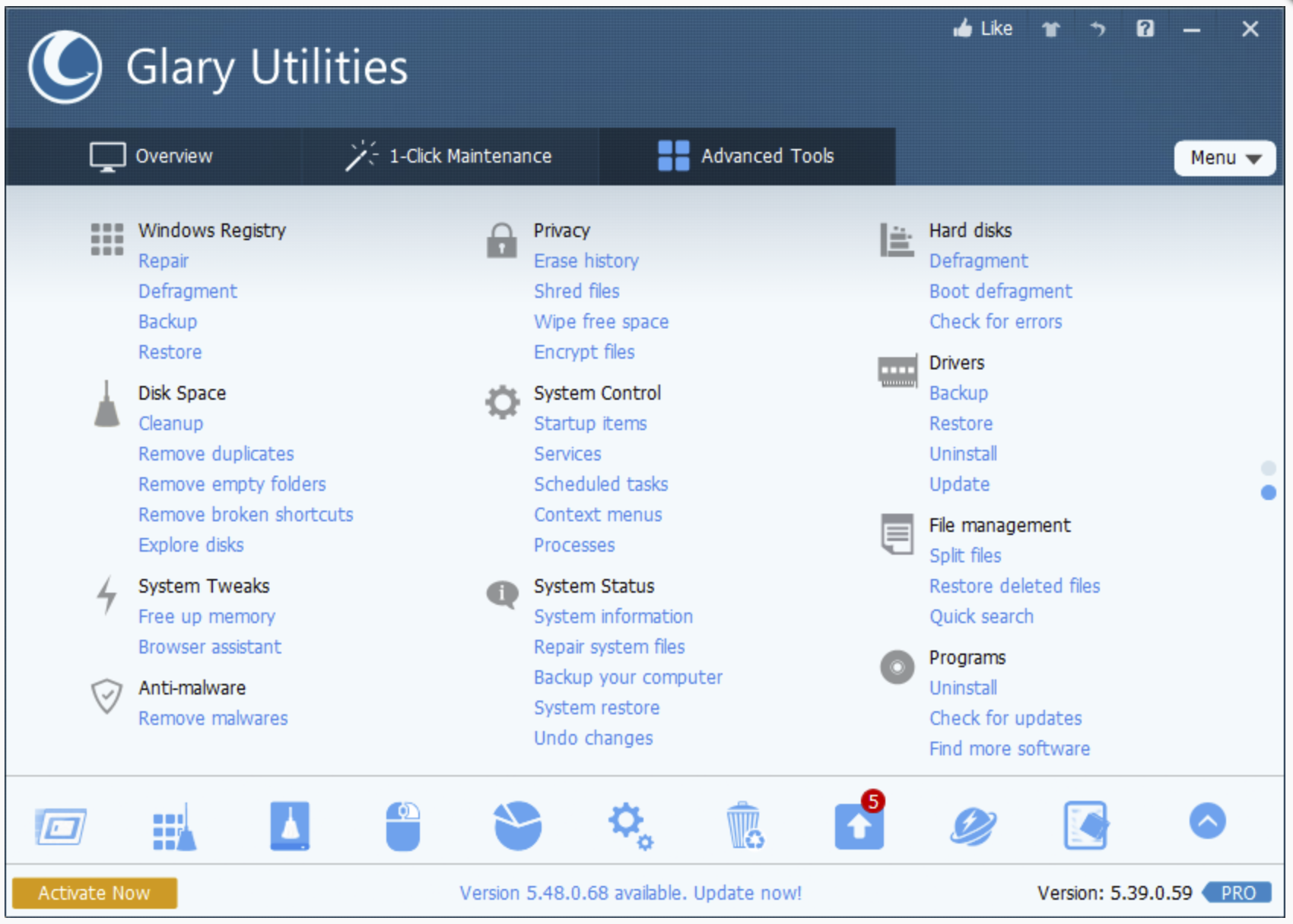 glary utilities pro vs free Activators Patch