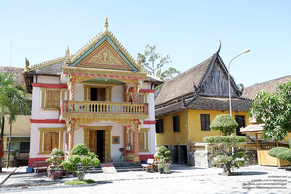 Chùa Xvay Ton (chùa Xà Tón) ở Tri Tôn, ngôi chùa Khmer xưa nhất An Giang