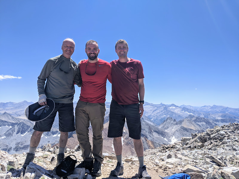 Group shot on the summit