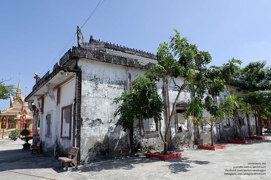 Du lịch tâm linh Bạc Liêu: có ngôi chùa Serey Vongsa Kos Thmay (chùa Điền) bình dị