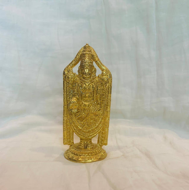 Handmade Brass Balaji for Decor