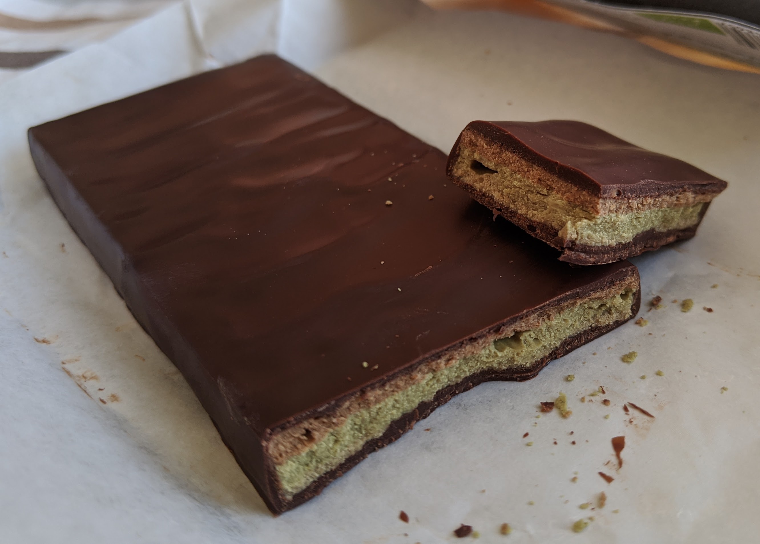 70% zotter praline layers bar