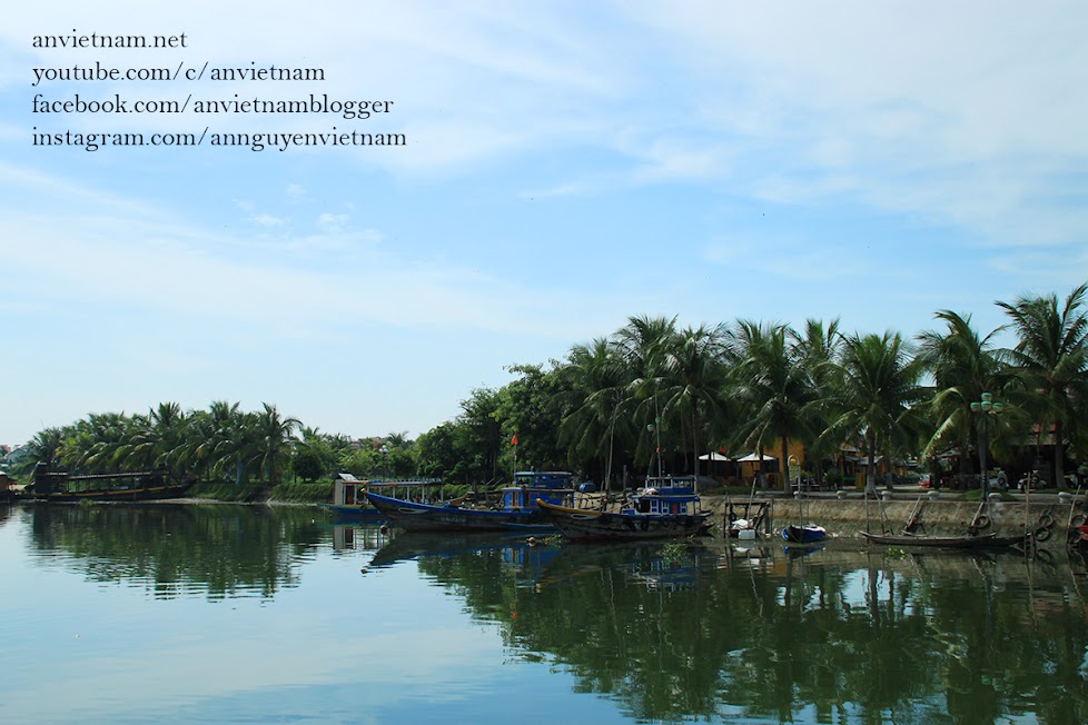 Ảnh phong cảnh: Một Hội An yên bình bên dòng sông Hoài thơ mộng