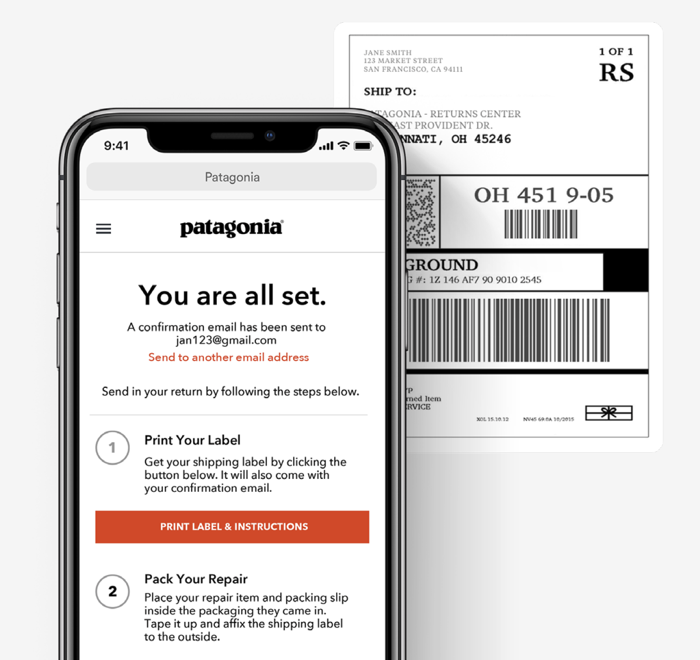 Smart return processing to encourage return policy compliance