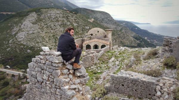 climbing walls borsh castle albania