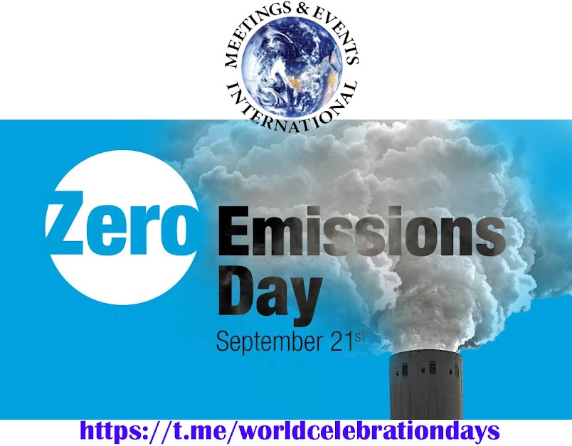 Zero Emissions Day World Celebration Days
