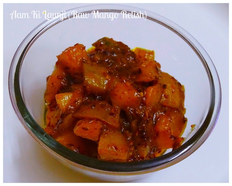 Kacche Aam Ki Launji Recipe – Sweet Mango Chutney with Raw Mangoes and Spices  