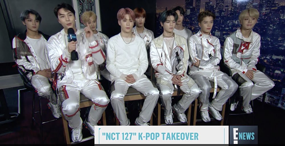 2019.05.18@ NCT 127 Invites You to Join Their World Takeover | E! News