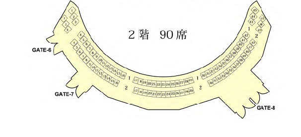 Aiia 2 5 Theater Kobe 座席の見え方を解説 人によって感じ方も違う劇場 Minority Life