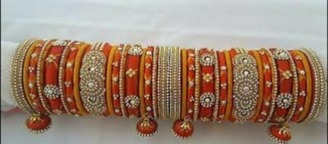 Handmade Bangles Orrange 