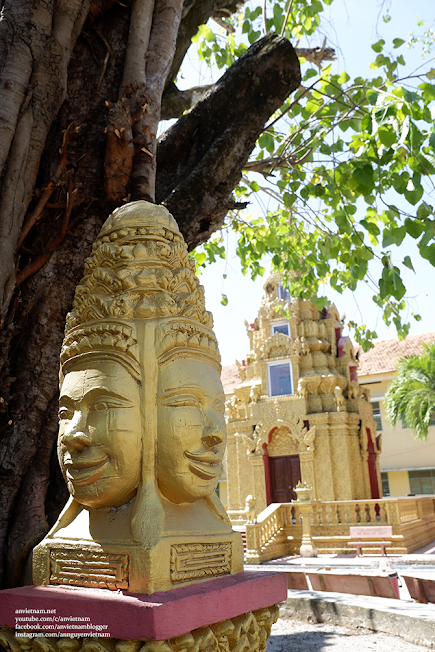 Chùa Xvay Ton (chùa Xà Tón) ở Tri Tôn, ngôi chùa Khmer xưa nhất An Giang