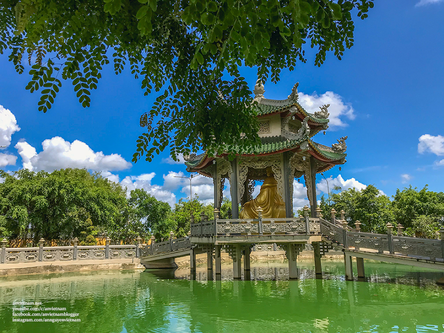 Du lịch tâm linh Tây Ninh: đẹp mắt chùa Thiền Lâm (chùa Gò Kén)