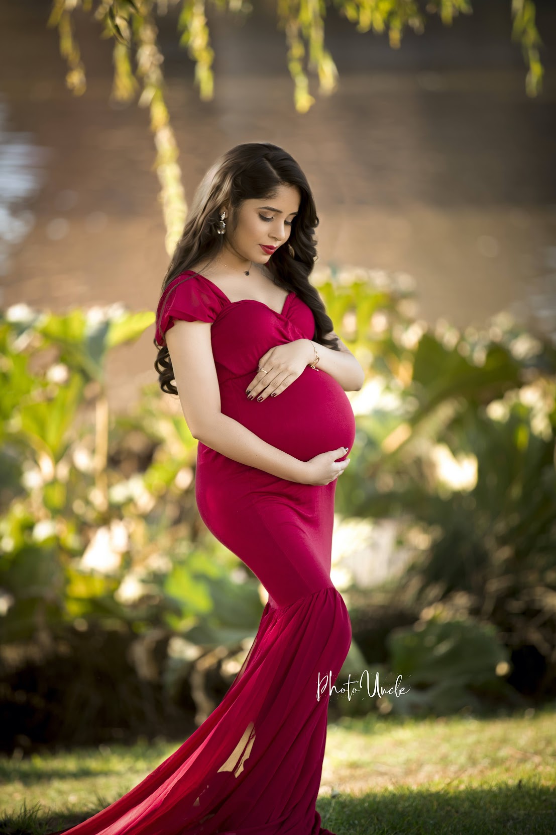 Mini Me Mother Daughter Red Trail Maternity Photoshoot Gown Ubicaciondepersonas Cdmx Gob Mx