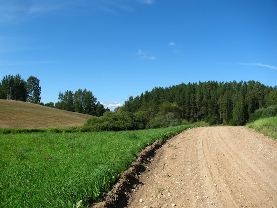 maastik Vana-Otepää lähedal