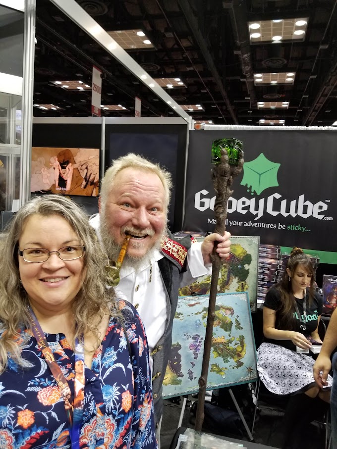 Alphinius and Jenni Meet at GenCon2019