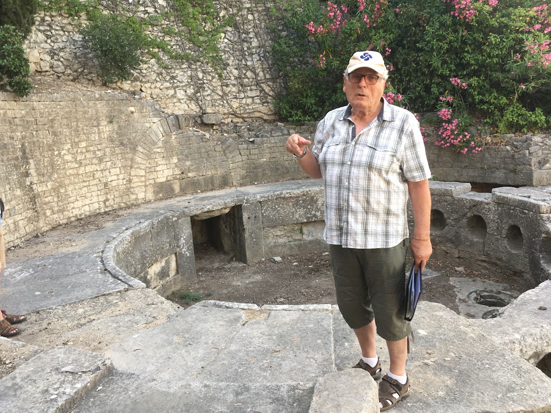 Archéo-visite PdGP - L'eau à Nîmes - Francine CABANE et Jean MATHIAS - 17 juin 2022