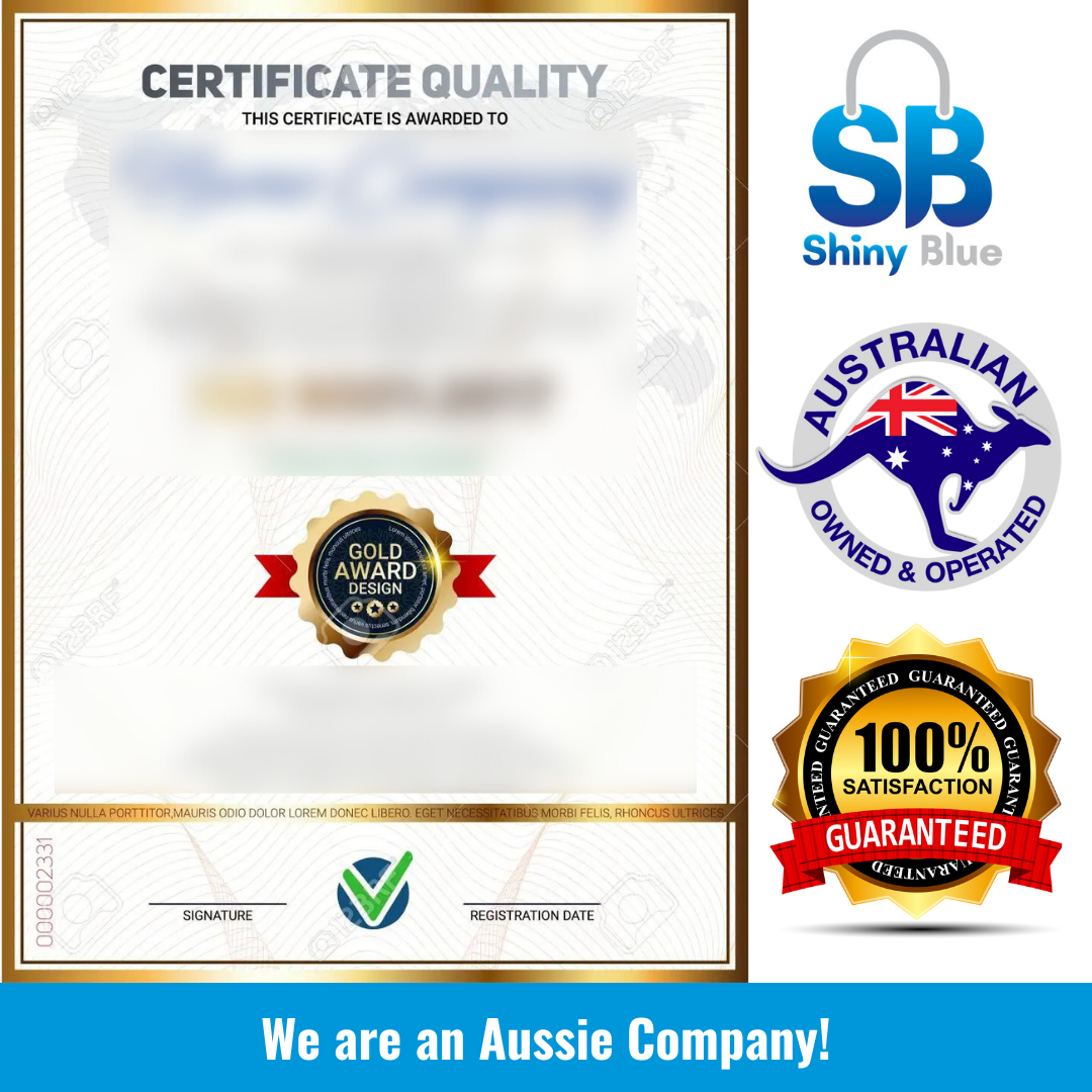 Quality assurance certificate