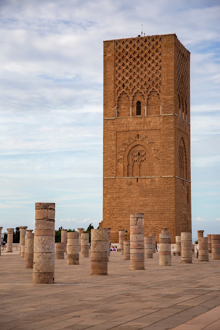 Maroko, Rabat, Wieża Hasana II