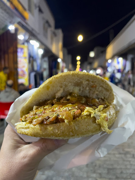 marokański street food