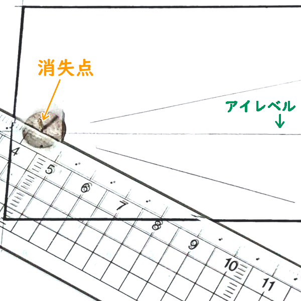 パース（アナログ漫画）