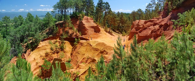 Ocker-Felsen in Roussillon