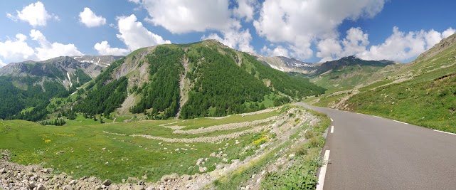 Anstieg zum Col de la Bonette