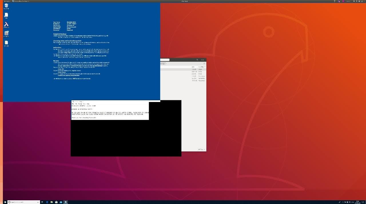 How to Open Applications on Windows 10 Virtual Machine from Ubuntu 23.04/23.10